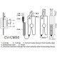 Клещи-приставка CV-CM30